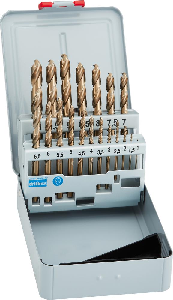 Produktbild von FORUM Spiralbohrer-Satz D338VA HSSE 1-13,0mm geschliffen 4210513310 4317784949453