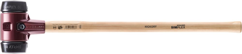 Produktbild von Halder Vorschlaghammer Simplex Ø 100mm Gummi 3002100 4030618310273