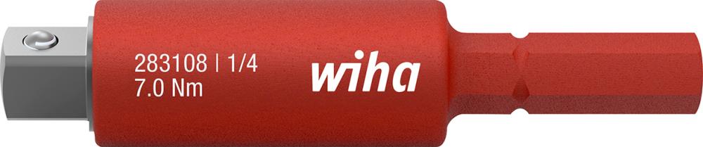 Produktbild von Wiha VDE Steckschlüssel-Adapter für Drehmomentschraubendreher 43139 4010995431396