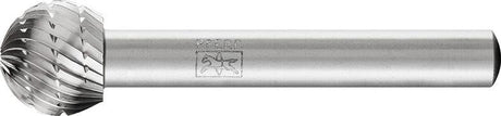 Produktbild von PFERD Frässtift HSS kugelförmig F 1210 3 6mm 12x10,8mm 22420536 4007220059135