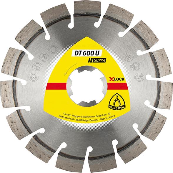 Produktbild von Klingspor Diamant-Trennscheibe X-LOCK 125x22,2x2,4mm DT600U 350462 4014855373857