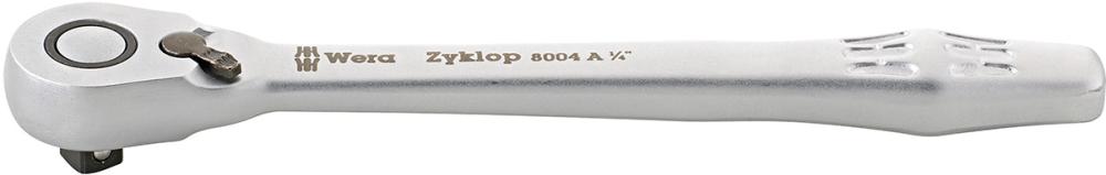 Produktbild von Wera Hebel-Umschaltknarre 1/4" Zyklop metal switch 5004004001 4013288174024