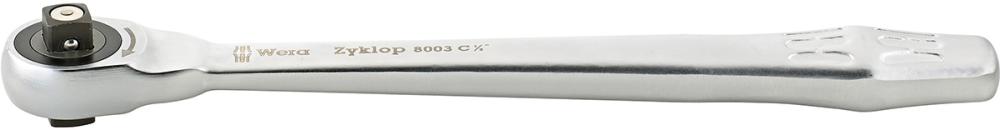 Produktbild von Wera Durchsteck-Knarre Zyklop metal push 1/2" 5004063001 4013288174055