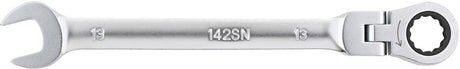 Produktbild von FORUM Maulschlüssel mit Ringratsche 13mm Gelenkkopf 4240404706 4317784953269