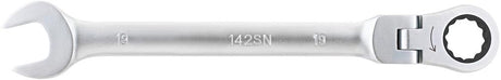Produktbild von FORUM Maulschlüssel mit Ringratsche 19mm Gelenkkopf 4240404712 4317784953283