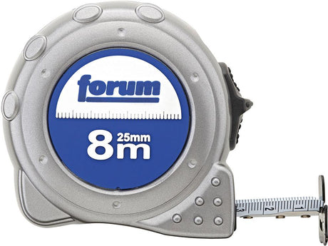 Produktbild von FORUM Taschenbandmaß Stahlband 8m x 25mm 4255703246 4317784919357