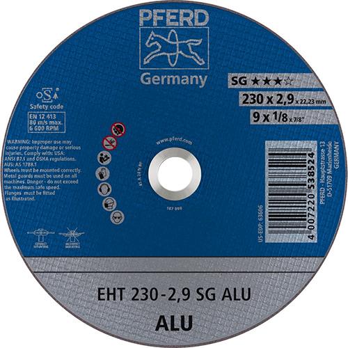 Produktbild von PFERD Trennscheibe gerade für Aluminium A24NSG 230x2,9mm 61328323 4007220538524