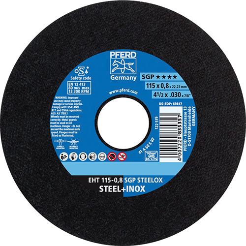 Produktbild von PFERD Trennscheibe X-Slim A60SSGP-INOX 115x0,8mm 61340394 4007220835357
