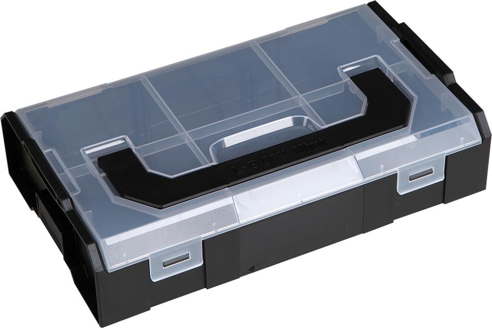 Produktbild von BS Systems L-BOXX Koffer Mini B260xT156xH63 mm Deckel transparent 4260308213 4045294846077
