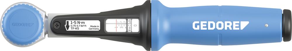 Produktbild von GEDORE Drehmomentschlüssel Torcofix TF-K 1-5 Nm 1/4" 3288226 4010886965559