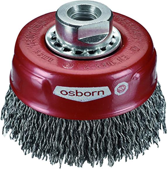 Produktbild von Osborn Topfbürste Xtreme Stahl 60x0,3mm gewellt 3902613161 4013349871558