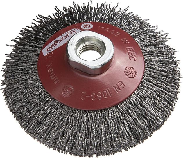 Produktbild von Osborn Kegelbürste Xtreme Stahl 100x0,3mm gewellt 3902512161 4060246045278