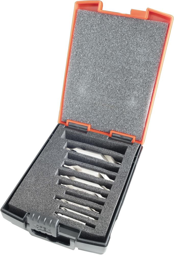 Produktbild von FORUM Zentrierbohrer Set DIN333 HSS Form A 0,5-4,0mm 7-teilig 4211418100 4317784970211