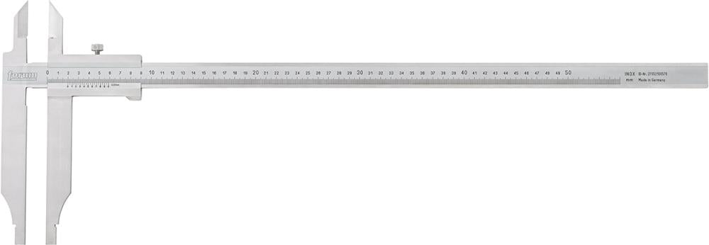 Produktbild von FORUM Werkstatt-Messschieber mit Spitzen 500x150mm ohne Feinstellung 4255105056 4317784856195
