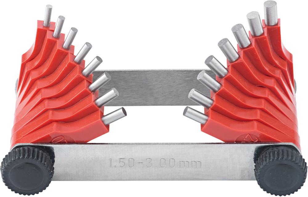 Produktbild von FORUM Düsenlehre 1,50-3,0mm 4252502133 4317784856904