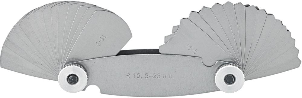 Produktbild von FORUM Radienschablone 15 Blatt 15,5-25,0mm 4252501016 4317784856942