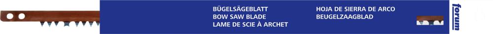 Produktbild von FORUM Bügelsägeblatt Hobelzahnung 762mm 4222402223 4317784941372