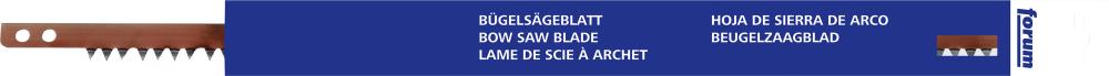 Produktbild von FORUM Bügelsägeblatt Feinzahnung 762mm 4222402226 4317784941389