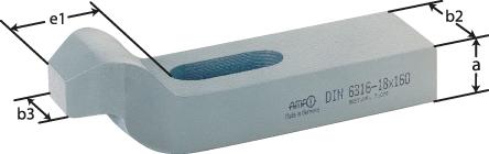 Produktbild von AMF Spanneisen DIN6316 18x160mm 71076 4020772071073