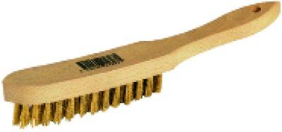 Produktbild von FORTIS Messing-Drahtbürste 3-reihig 49807057 4317784789653