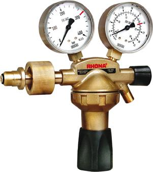 Produktbild von GCE Druckminderer Argon/CO2 300bar 30l/min. Ausg.1/5 W 30x2 G1/4", EU PC0780998 8592346707375