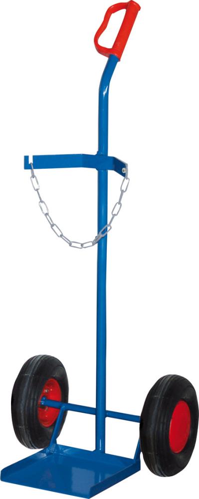 Produktbild von VarioFit Stahlflaschenkarre 100 kg 1x20-50 l Lufträder FK-1201 4035694003491