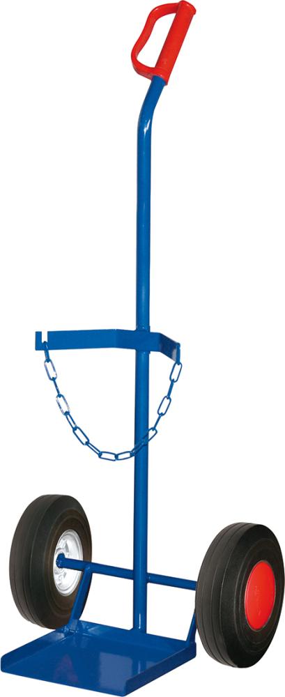 Produktbild von VarioFit Stahlflaschenkarre Gummi für 320mm Propangasflasche 33kg FK-1204/33 4035694006218