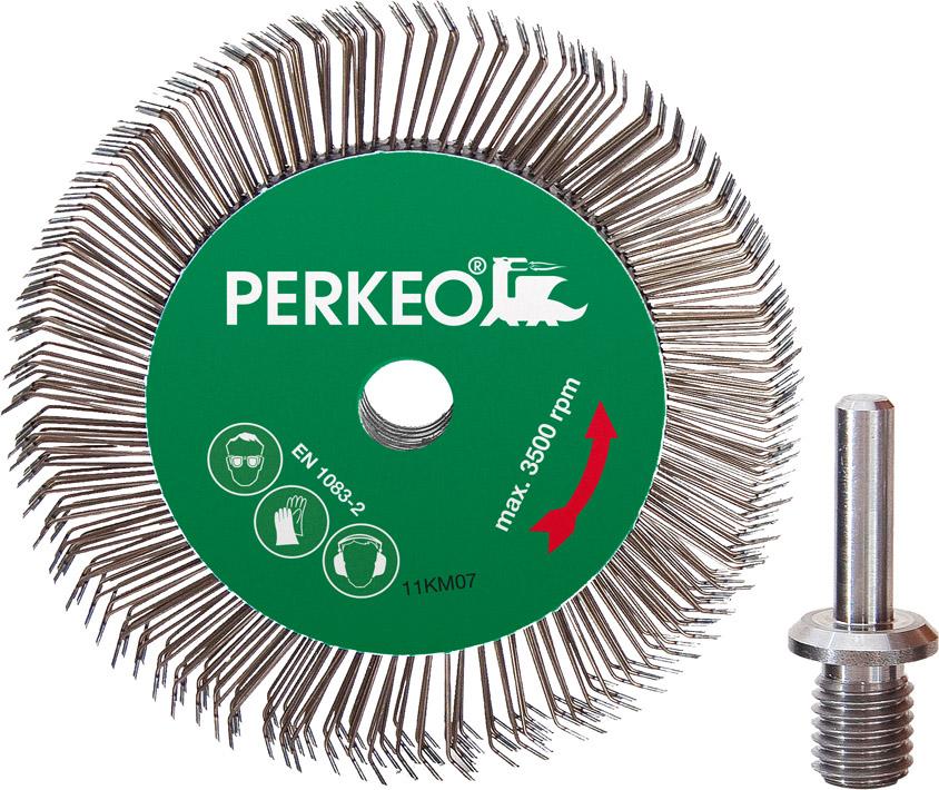 Produktbild von Perkeo Stahl-Rundbürste Ø 100mm mit M14 Aufnahme TWISTER 430/01/10 4050167440160
