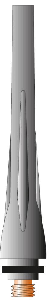 Produktbild von Trafimet Brennerkappe lang 57Y02 (10 Stück) BW0066 4053569093699