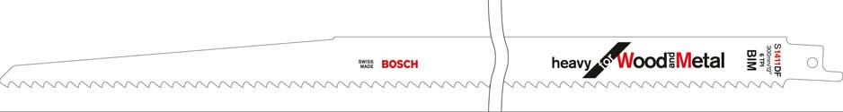 Produktbild von BOSCH Säbelsägeblatt S 1411 DF VE à 5 Stück Heavy for Wood and Metal 2608654763 3165140016285