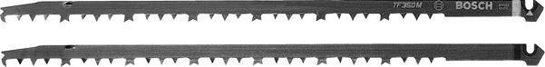 Produktbild von BOSCH HCS-Sägeblatt-Set TF 350 M VE à 2 Stück für Holz 2608632120 3165140076005