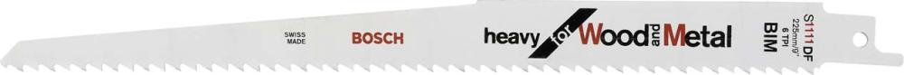 Produktbild von BOSCH Säbelsägeblatt S 1111 DF VE à 5 Stück Heavy for Wood and Metal 2608656261 3165140235532