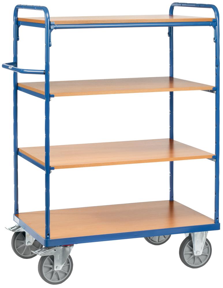 Produktbild von fetra Etagenwagen 8203 500kg 4 Böden 1200x800mm 8203 4017976082035