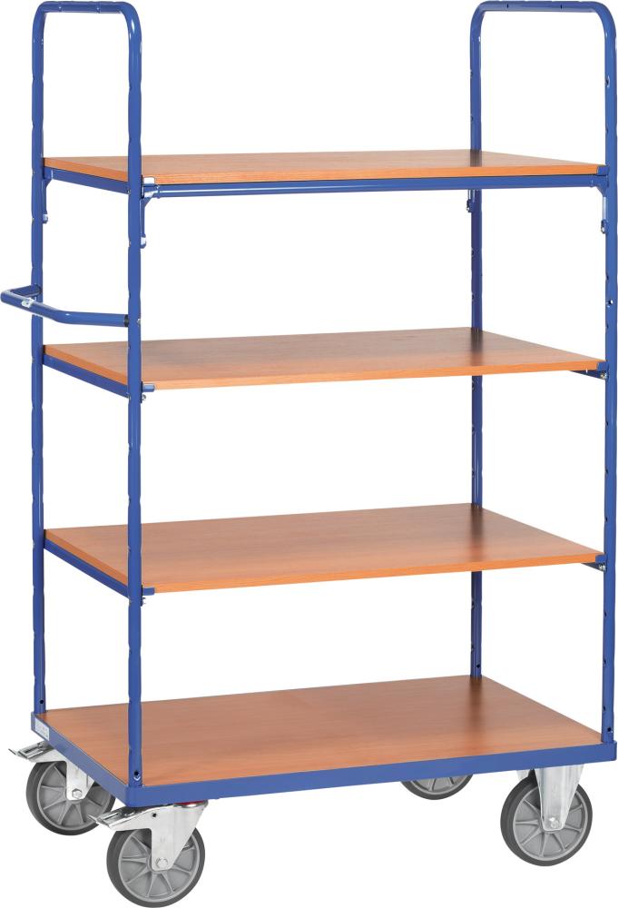 Produktbild von fetra Etagenwagen 8303 500kg 4 Böden 1200x800mm 8303 4017976083032