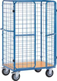 Produktbild von fetra Paketwagen 8583-3 500kg 1200x800mm mit Tür 8583-3 4017976858333