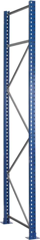 Produktbild von Schulte Rahmen inkl. Zubehor H2500xT1100mm unmontiert Stutzenbreite 76 mm Rahmen blau 46021-U 4058255104277