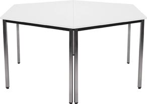 Produktbild von EDE Tisch 800x800 mm chrom/lichtgrau 4367062760 4332163300397