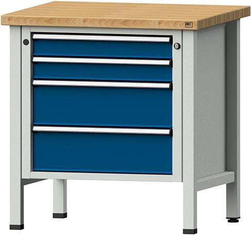 Produktbild von Anke Kastenwerkbank 800 21 V 40 MM TYP 300128/840 MM 7035/5010 9990000065 4014641001025