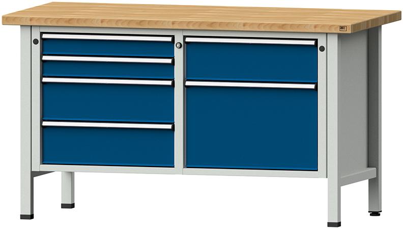 Produktbild von Anke Kastenwerkbank 1500 216 V 50 MM TYP 302414/850 MM 7035/5010 9990010163 4014641008451