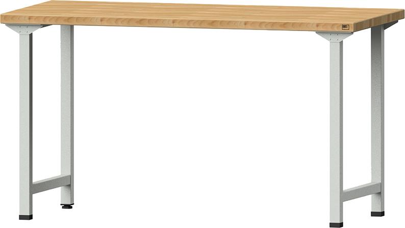 Produktbild von Anke Arbeitstisch B1500xT700xH850mm RAL 7035 BMP: 50 mm 9991150075 4014641020095