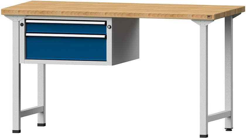 Produktbild von Anke Kombiwerkbank 1500 501 V 50 mm 850 mm 7035/5010 9990230003 4014641027773