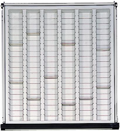 Produktbild von Anke Muldeneinsatz ab FH 90mm 6-muldig aus Kunststoff 903073 4014641063108