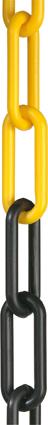 Produktbild von Urbanus Absperrkette Kunststoff 36x6mm schwarz/gelb 840505 4050576016741