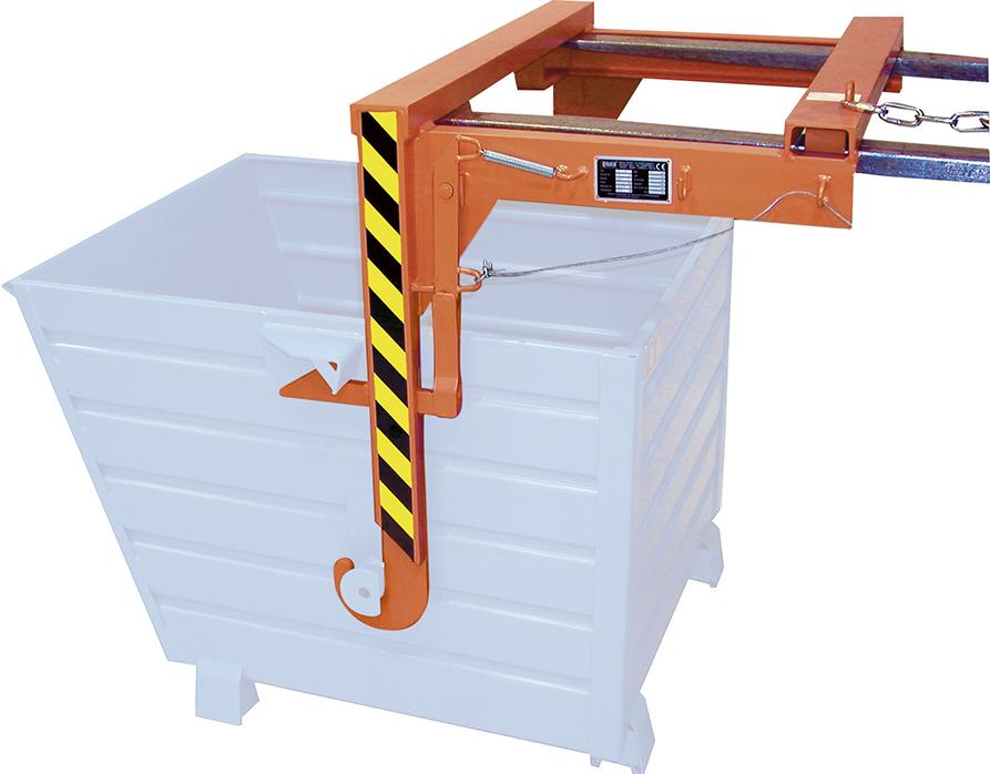 Produktbild von Bauer Stapler-Traverse RAL 2000 für Stapelkipper 2000 l BST 200 lack. 4052462009752