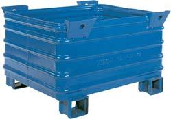 Produktbild von Hesonwerk Stapelbehälter verzinkt B1000xT800xH620 mm Nutzlast 2t Auflast 8t U-förm 1265-2-0-42 4053569159401