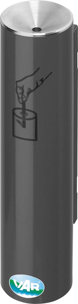 Produktbild von VAR Sicherheitsascher 300x100x70mm schwarzgrau 21221 4030695212217