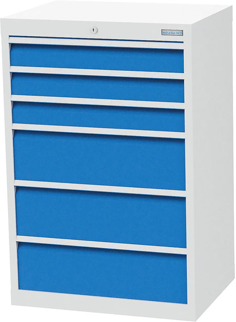 Produktbild von Bedrunka+Hirth Schubladenschrank T500 680 mm 6 Schubladen VA 60.303A 4050413005518