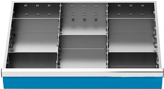 Produktbild von Bedrunka+Hirth Schlitz-Trennwände FH150 Breite 680 mm 168-135A 4050413004535