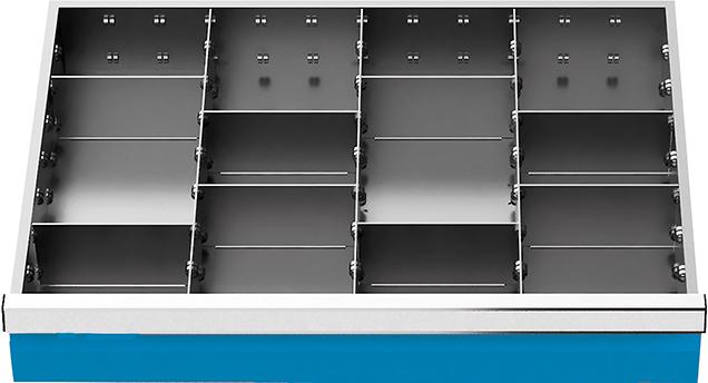 Produktbild von Bedrunka+Hirth Schlitz-Trennwände FH100 Breite 680 mm 168-139A 4050413004603