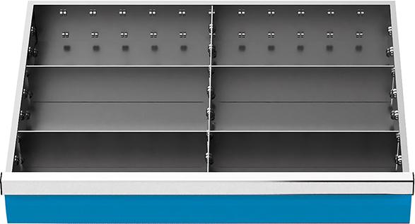 Produktbild von Bedrunka+Hirth Schlitz-Trennwände FH200 Breite 680 mm 168-144A 4050413004641